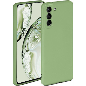 ONEFLOW ONEFLOW Soft Case Samsung Galaxy S21 mit Kameraschutz – Bambusgrün