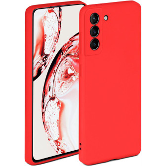 ONEFLOW Soft Case Samsung Galaxy S21 mit Kameraschutz – Rubin ONEFLOW Soft Case Samsung Galaxy S21 mit Kameraschutz – Rubin