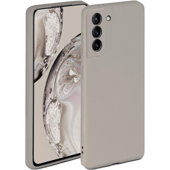 ONEFLOW Soft Case Samsung Galaxy S21 mit Kameraschutz – Taupe ONEFLOW Soft Case Samsung Galaxy S21 mit Kameraschutz – Taupe