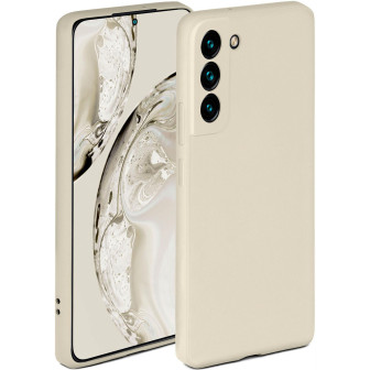 ONEFLOW ONEFLOW Soft Case Samsung Galaxy S22 Plus mit Kameraschutz – Creme