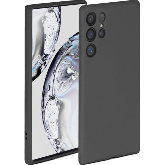 ONEFLOW ONEFLOW Soft Case Samsung Galaxy S22 Ultra mit Kameraschutz – Anthrazit