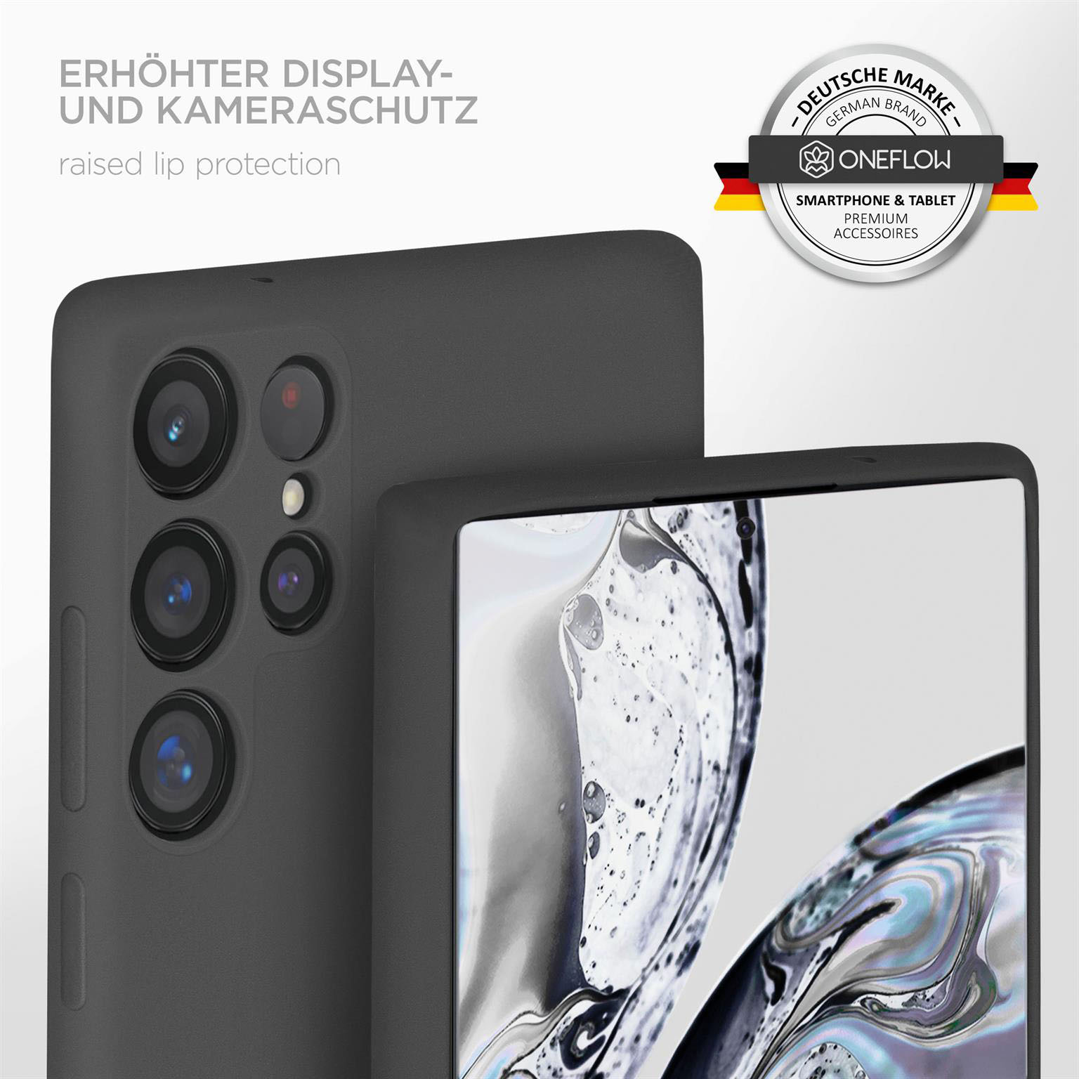ONEFLOW Soft Case Samsung Galaxy S22 Ultra mit Kameraschutz – Weiteres Produktbild 4