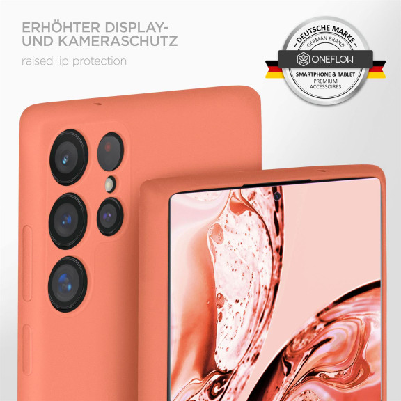 ONEFLOW Soft Case Samsung Galaxy S22 Ultra mit Kameraschutz – Weiteres Produktbild 4