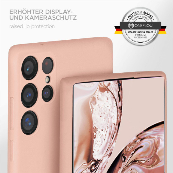 ONEFLOW Soft Case Samsung Galaxy S22 Ultra mit Kameraschutz – Weiteres Produktbild 4