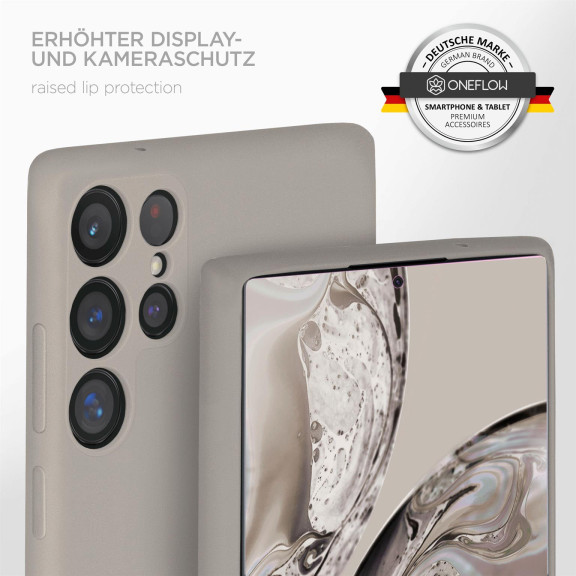 ONEFLOW Soft Case Samsung Galaxy S22 Ultra mit Kameraschutz – Weiteres Produktbild 4