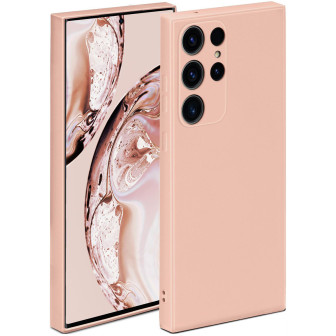 ONEFLOW ONEFLOW Soft Case Samsung Galaxy S23 Ultra mit Kameraschutz – Sand Rosé