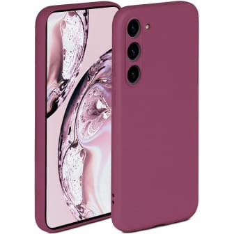 ONEFLOW Soft Case Samsung Galaxy S23 mit Kameraschutz – Pflaume ONEFLOW Soft Case Samsung Galaxy S23 mit Kameraschutz – Pflaume