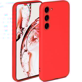 ONEFLOW ONEFLOW Soft Case Samsung Galaxy S23 mit Kameraschutz – Rubin