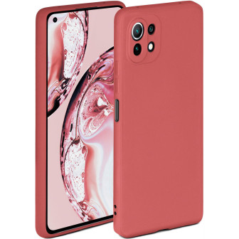 ONEFLOW Soft Case Xiaomi Mi 11 Lite 5G mit Kameraschutz – Sonnenuntergangsrot ONEFLOW Soft Case Xiaomi Mi 11 Lite 5G mit Kameraschutz – Sonnenuntergangsrot