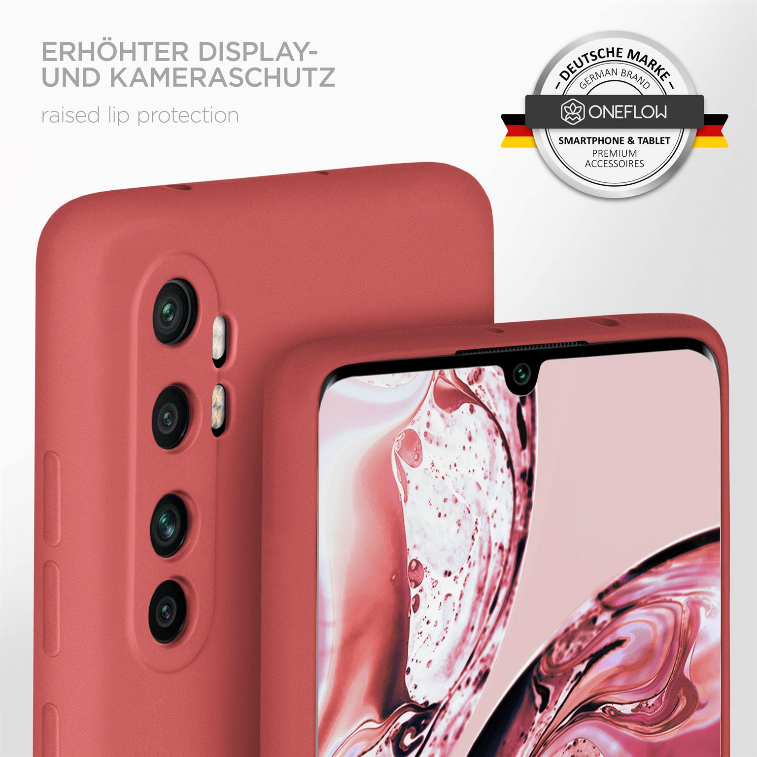 ONEFLOW Soft Case Xiaomi Mi Note 10 Lite mit Kameraschutz – Weiteres Produktbild 4