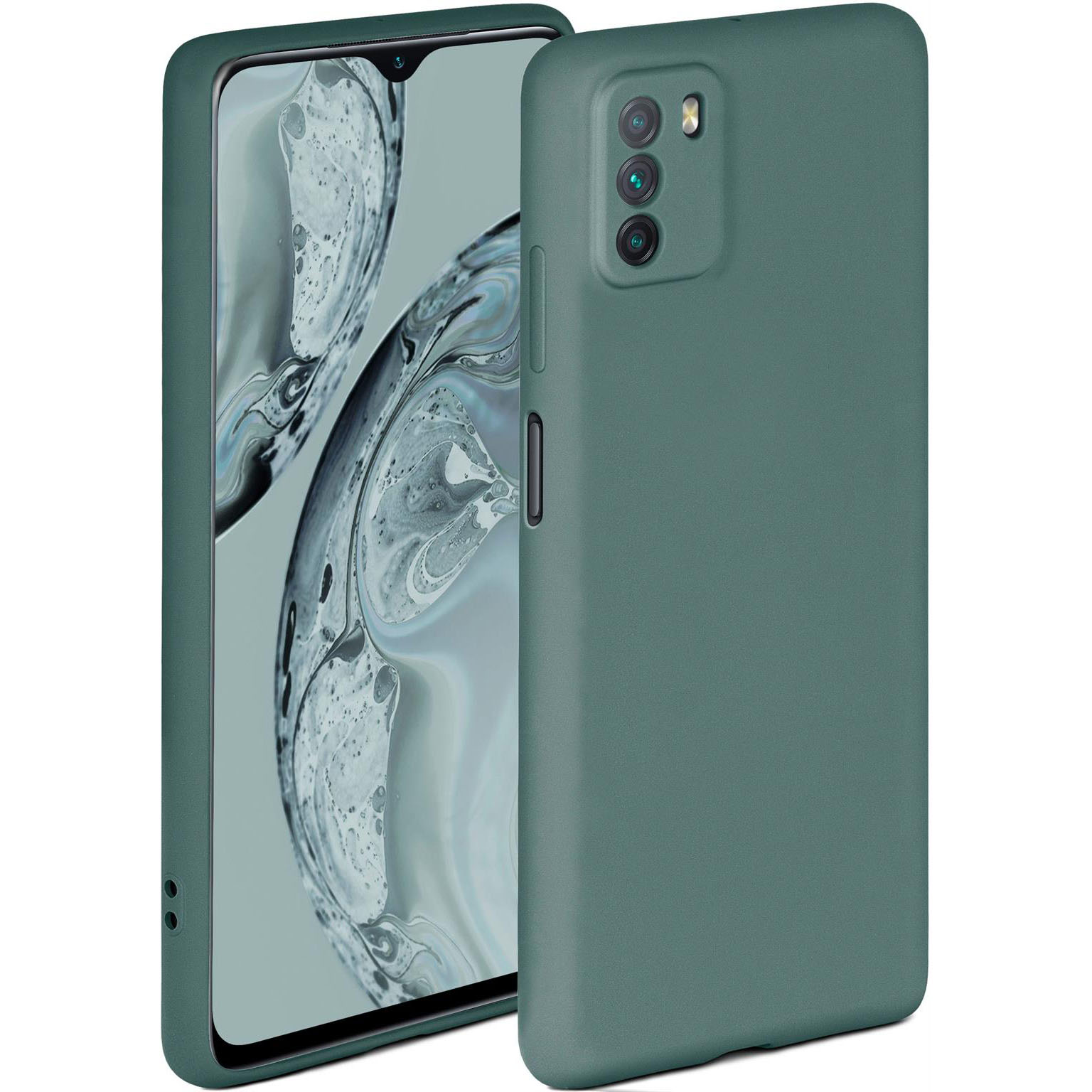 ONEFLOW Soft Case Poco M3 mit Kameraschutz – undefined