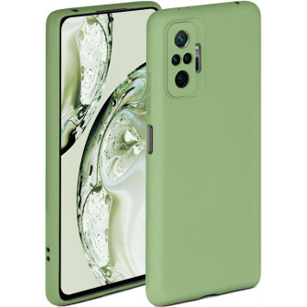 ONEFLOW ONEFLOW Soft Case Redmi Note 10 Pro mit Kameraschutz – Bambusgrün