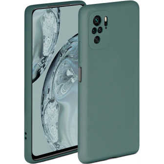 ONEFLOW Soft Case Redmi Note 10 mit Kameraschutz – Petrol