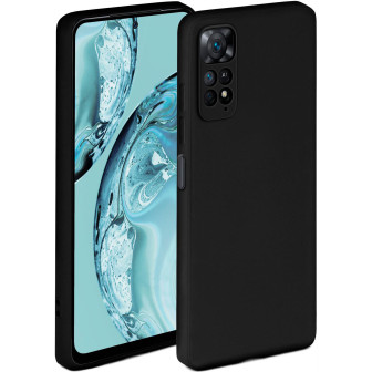 ONEFLOW ONEFLOW Soft Case Redmi Note 11 Pro 5G mit Kameraschutz – Onyx Schwarz
