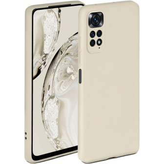 ONEFLOW ONEFLOW Soft Case Redmi Note 11 mit Kameraschutz – Creme