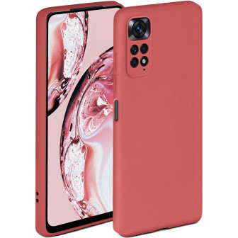 ONEFLOW Soft Case Redmi Note 11 mit Kameraschutz – Sonnenuntergangsrot ONEFLOW Soft Case Redmi Note 11 mit Kameraschutz – Sonnenuntergangsrot
