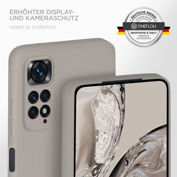 ONEFLOW Soft Case Redmi Note 11S mit Kameraschutz – Weiteres Produktbild 4
