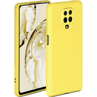 ONEFLOW ONEFLOW Soft Case Redmi Note 9 Pro mit Kameraschutz – Melonengelb