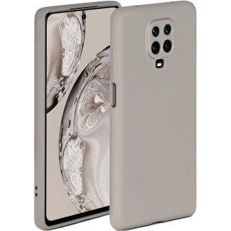 ONEFLOW ONEFLOW Soft Case Redmi Note 9 Pro mit Kameraschutz – Taupe