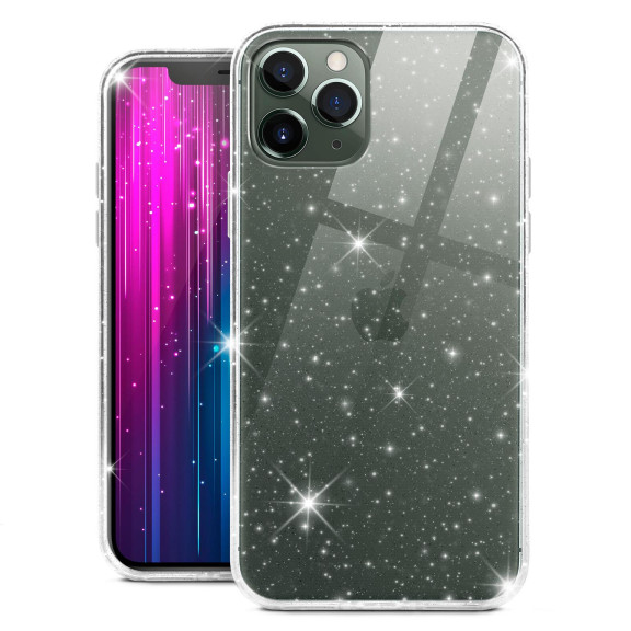 moex Sparky Case iPhone 11 Pro mit Glitzer Design – Weiteres Produktbild 1