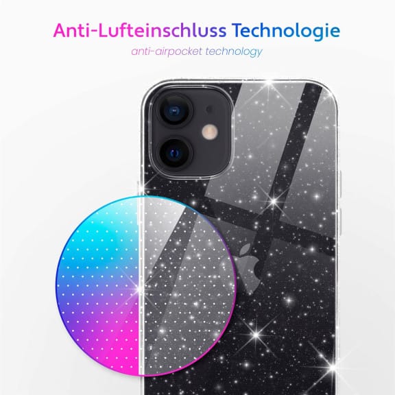 moex Sparky Case iPhone 12 mini mit Glitzer Design – Weiteres Produktbild 5 moex Sparky Case iPhone 12 mini mit Glitzer Design – Weiteres Produktbild 5