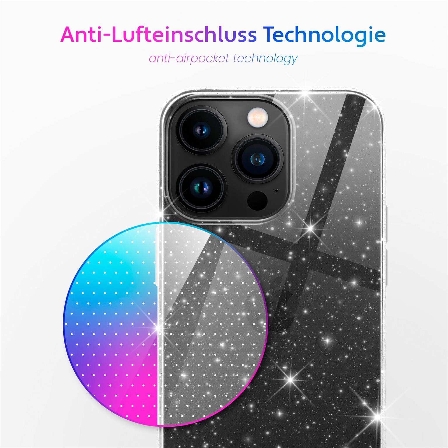 moex Sparky Case iPhone 14 Pro mit Glitzer Design – Weiteres Produktbild 5 moex Sparky Case iPhone 14 Pro mit Glitzer Design – Weiteres Produktbild 5