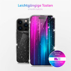 moex Sparky Case iPhone 15 Pro mit Glitzer Design – Produktbild 3