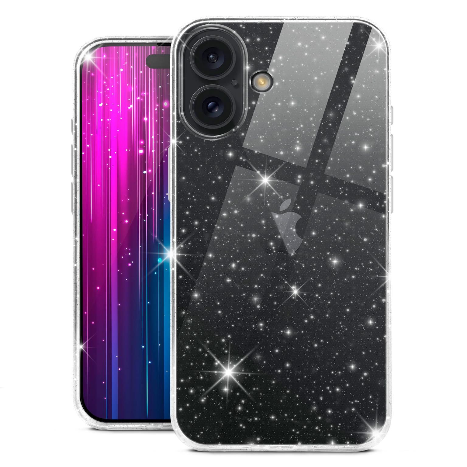moex Sparky Case iPhone 16 mit Glitzer Design – undefined