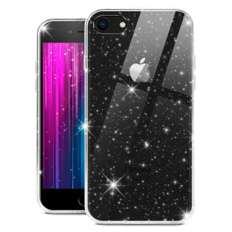 moex Sparky Case iPhone 8 mit Glitzer Design – CLEAR