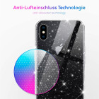moex Sparky Case iPhone X mit Glitzer Design – Weiteres Produktbild 5