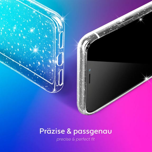 moex Sparky Case iPhone XS mit Glitzer Design – Weiteres Produktbild 4 moex Sparky Case iPhone XS mit Glitzer Design – Weiteres Produktbild 4