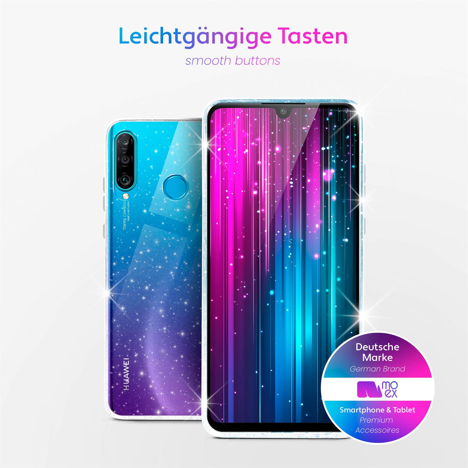 moex Sparky Case Huawei P30 Lite New Edition mit Glitzer Design – Weiteres Produktbild 3