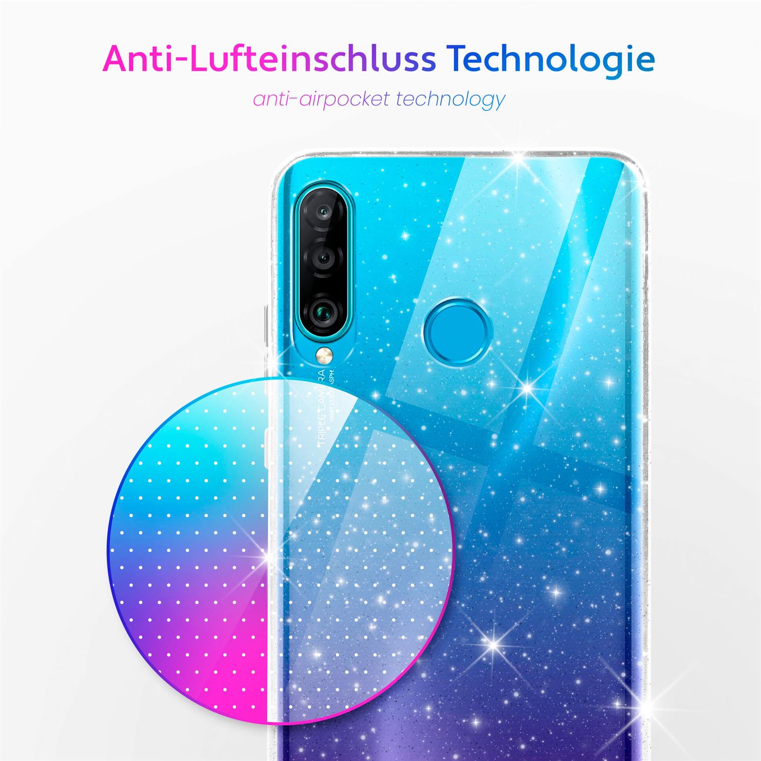 moex Sparky Case Huawei P30 Lite New Edition mit Glitzer Design – Weiteres Produktbild 5