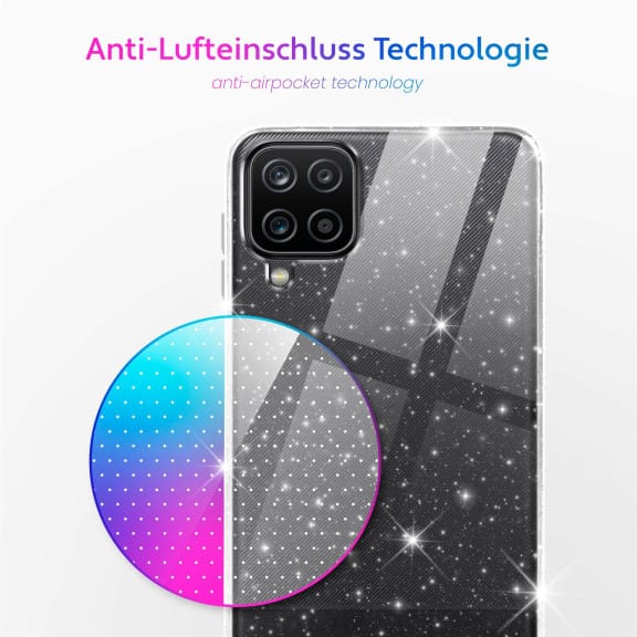 moex Sparky Case Samsung Galaxy A12 mit Glitzer Design – Weiteres Produktbild 5 moex Sparky Case Samsung Galaxy A12 mit Glitzer Design – Weiteres Produktbild 5