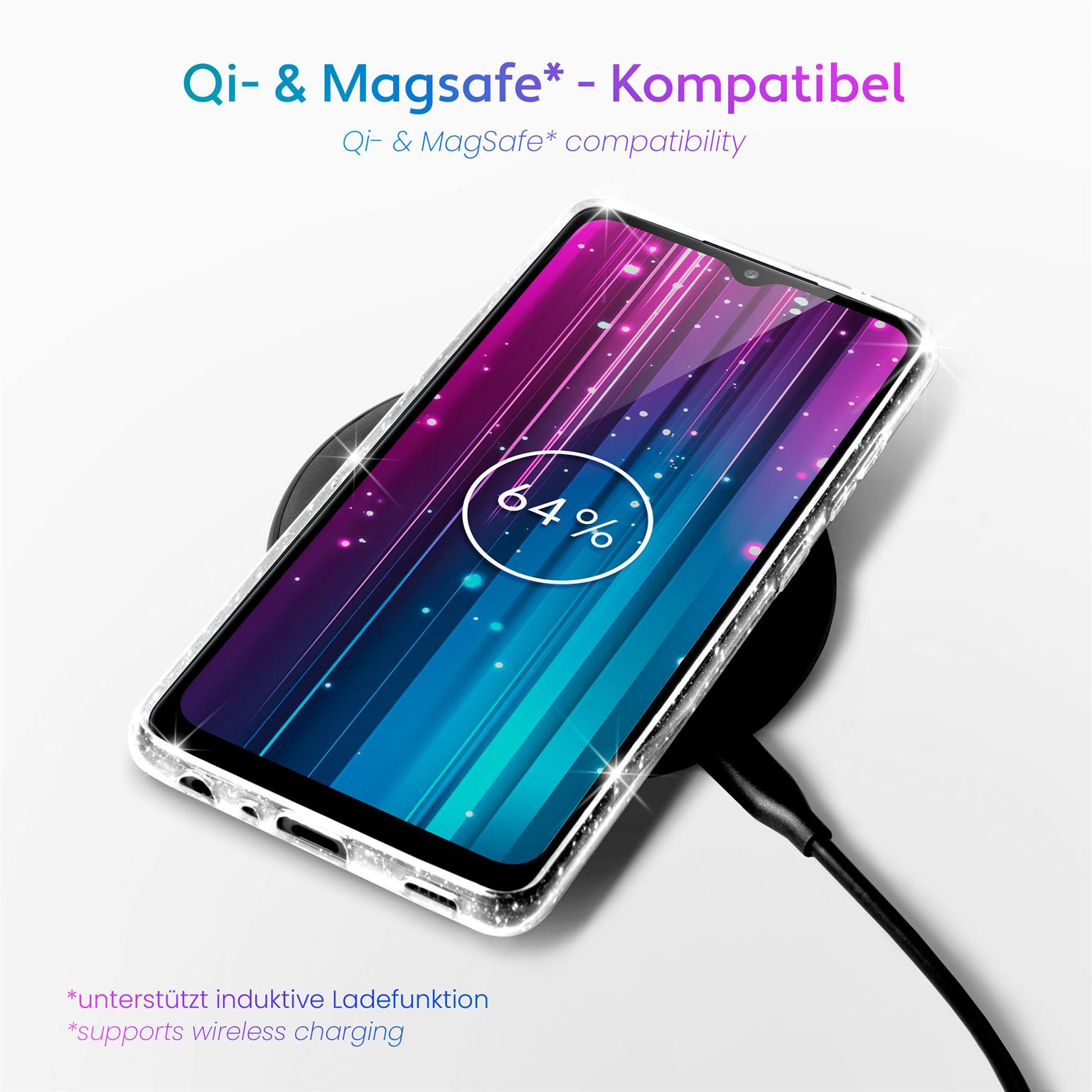 moex Sparky Case Samsung Galaxy A32 5G mit Glitzer Design – Weiteres Produktbild 7