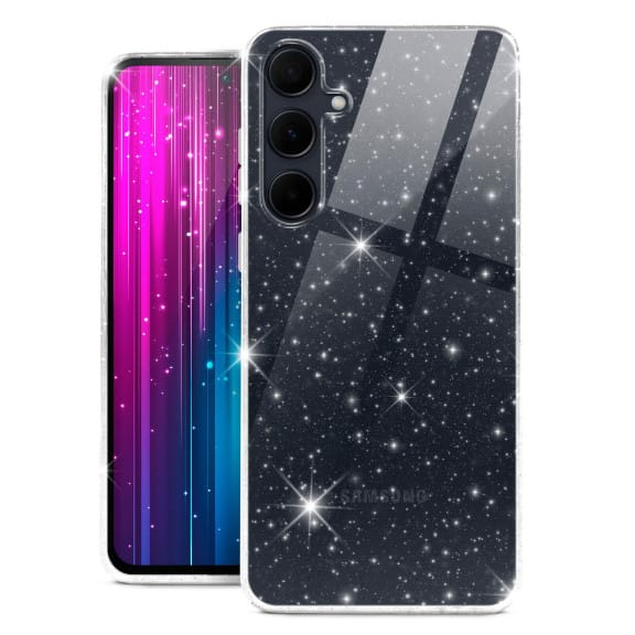 moex Sparky Case Samsung Galaxy A35 5G mit Glitzer Design – Weiteres Produktbild 1 moex Sparky Case Samsung Galaxy A35 5G mit Glitzer Design – Weiteres Produktbild 1