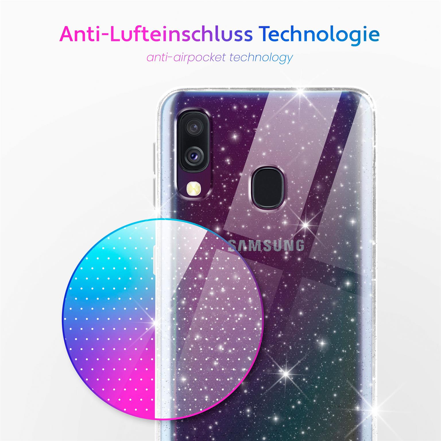moex Sparky Case Samsung Galaxy A40 mit Glitzer Design – Weiteres Produktbild 5 moex Sparky Case Samsung Galaxy A40 mit Glitzer Design – Weiteres Produktbild 5