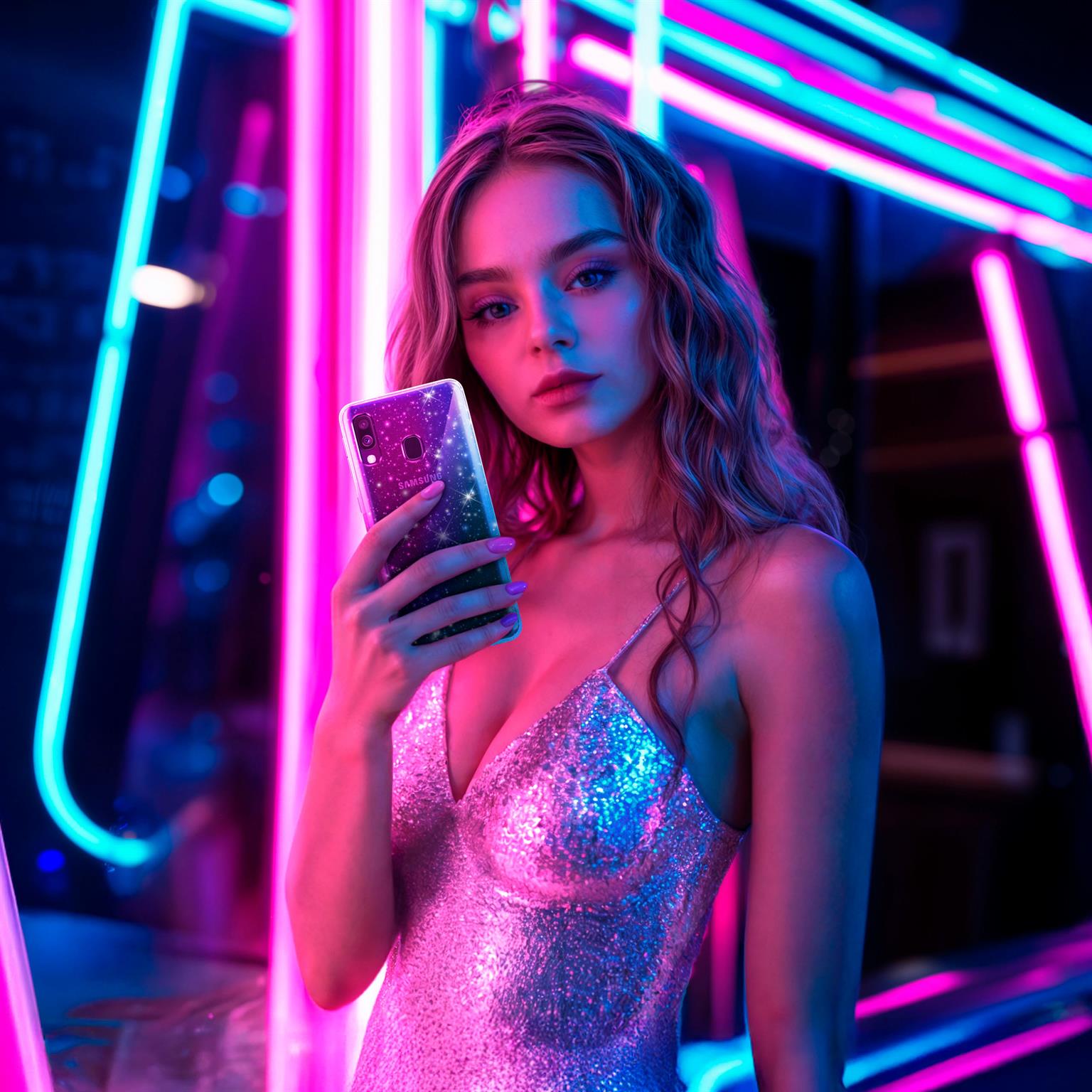 moex Sparky Case Samsung Galaxy A40 mit Glitzer Design – Weiteres Produktbild 6 moex Sparky Case Samsung Galaxy A40 mit Glitzer Design – Weiteres Produktbild 6