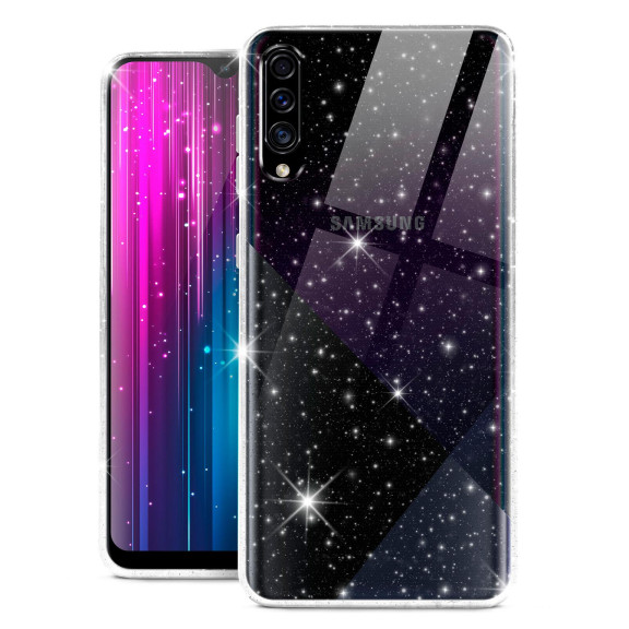 moex Sparky Case Samsung Galaxy A50 mit Glitzer Design – Weiteres Produktbild 1