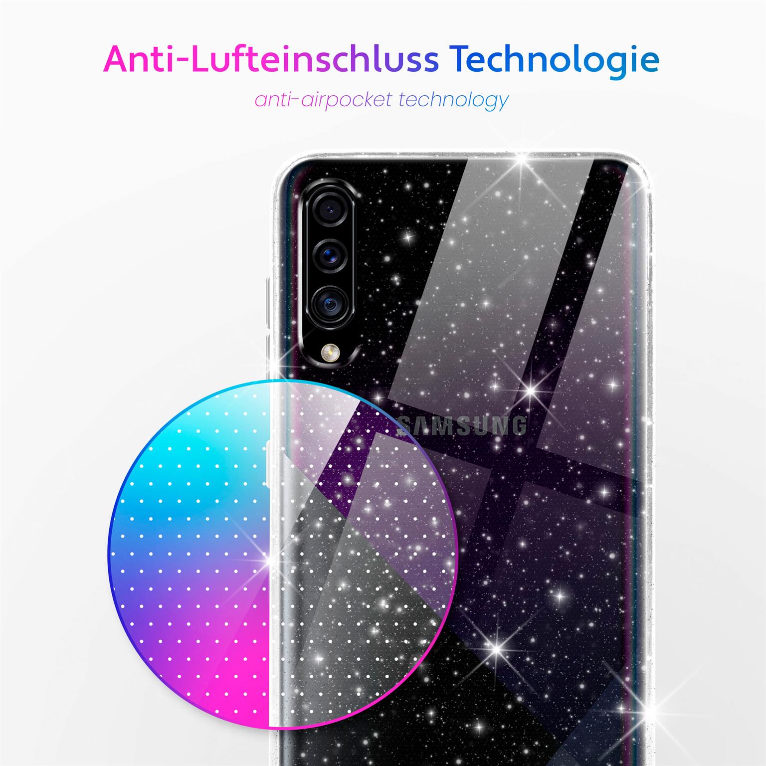 moex Sparky Case Samsung Galaxy A50 mit Glitzer Design – Weiteres Produktbild 4