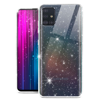 moex Sparky Case Samsung Galaxy A51 mit Glitzer Design – CLEAR moex Sparky Case Samsung Galaxy A51 mit Glitzer Design – CLEAR