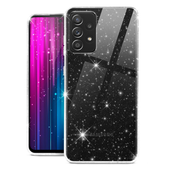 moex Sparky Case Samsung Galaxy A52 mit Glitzer Design – Weiteres Produktbild 1