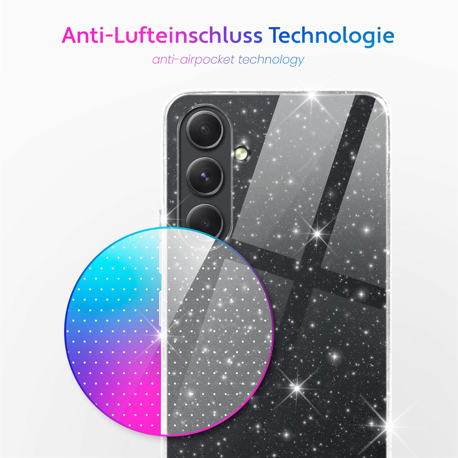 moex Sparky Case Samsung Galaxy A54 5G mit Glitzer Design – Weiteres Produktbild 5 moex Sparky Case Samsung Galaxy A54 5G mit Glitzer Design – Weiteres Produktbild 5