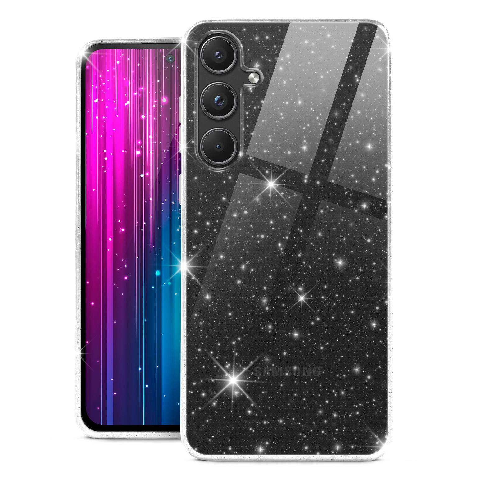 moex Sparky Case Samsung Galaxy A55 5G mit Glitzer Design – undefined