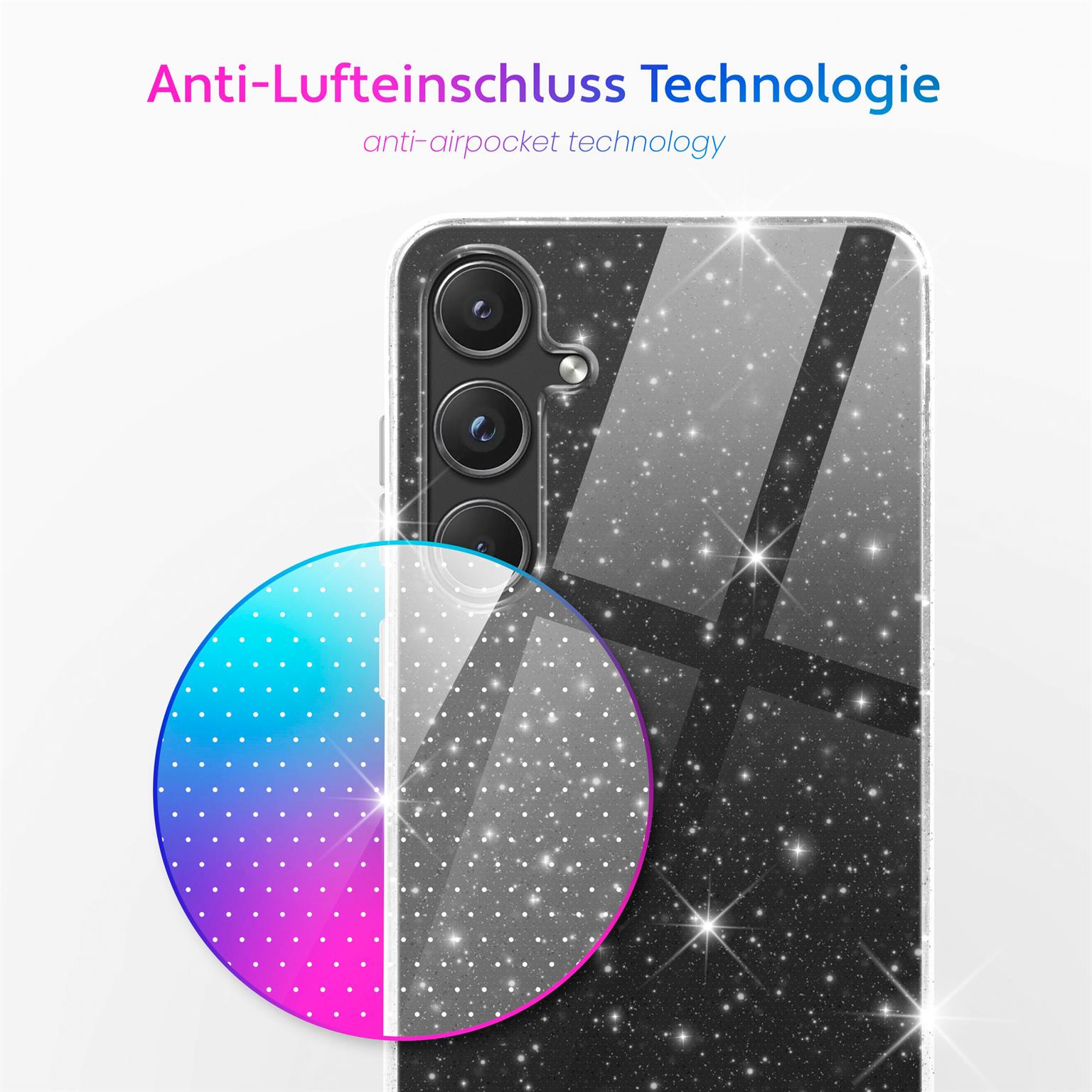 moex Sparky Case Samsung Galaxy A55 5G mit Glitzer Design – Weiteres Produktbild 5 moex Sparky Case Samsung Galaxy A55 5G mit Glitzer Design – Weiteres Produktbild 5