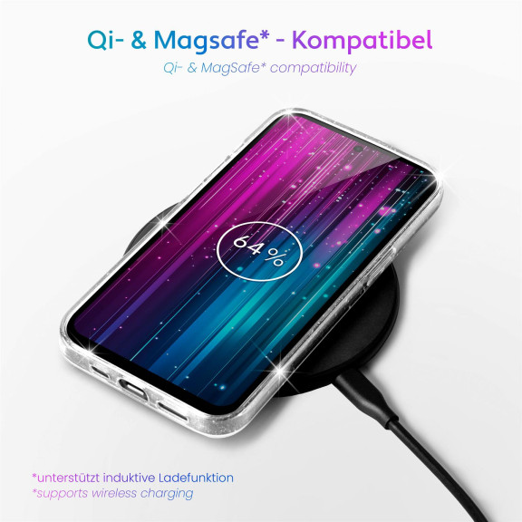 moex Sparky Case Samsung Galaxy S23 FE mit Glitzer Design – Weiteres Produktbild 8