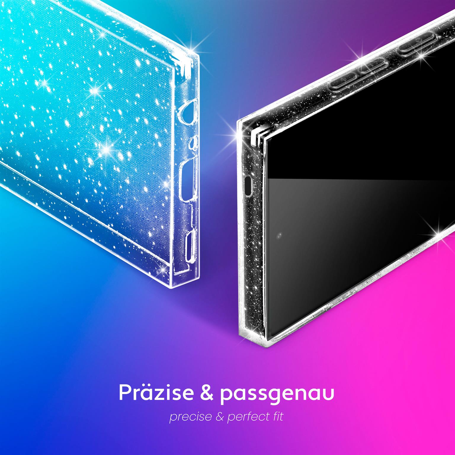 moex Sparky Case Samsung Galaxy S24 Ultra mit Glitzer Design – Weiteres Produktbild 4 moex Sparky Case Samsung Galaxy S24 Ultra mit Glitzer Design – Weiteres Produktbild 4