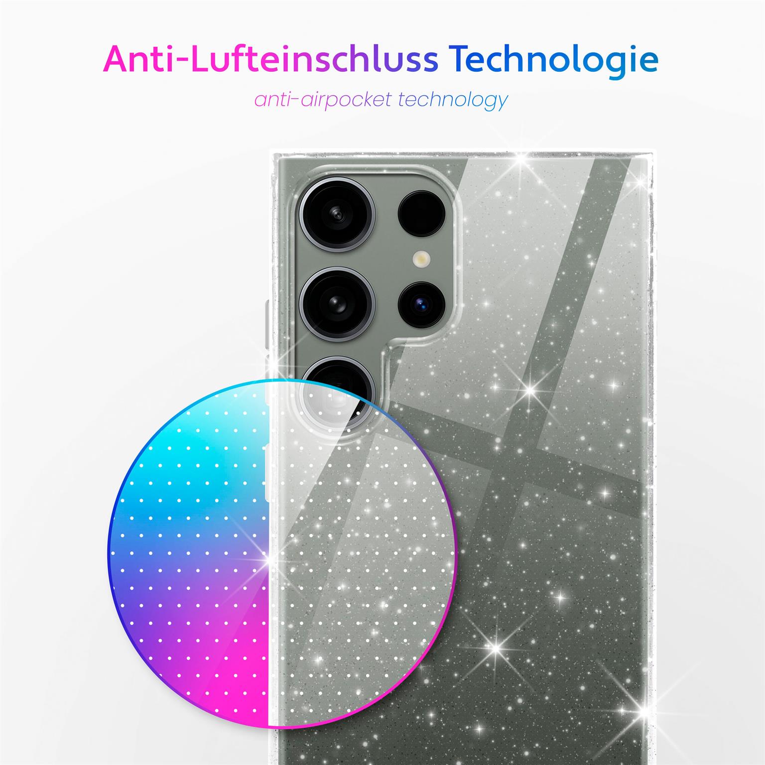 moex Sparky Case Samsung Galaxy S24 Ultra mit Glitzer Design – Weiteres Produktbild 5 moex Sparky Case Samsung Galaxy S24 Ultra mit Glitzer Design – Weiteres Produktbild 5