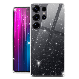 moex Sparky Case Samsung Galaxy S25 Ultra mit Glitzer Design – CLEAR