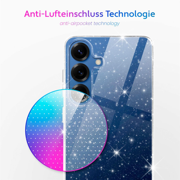 moex Sparky Case Samsung Galaxy S25 mit Glitzer Design – Weiteres Produktbild 5 moex Sparky Case Samsung Galaxy S25 mit Glitzer Design – Weiteres Produktbild 5